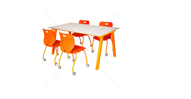 Create a Collaborative Learning Environment with EVERPRETTY's Multi-People Reading Table and Chairs